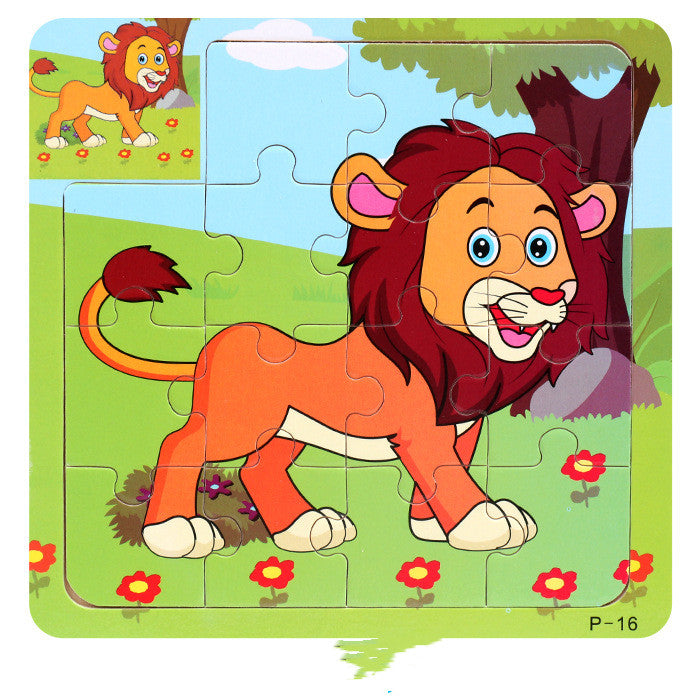 Three-dimensional Puzzle Early Education Educational Toys