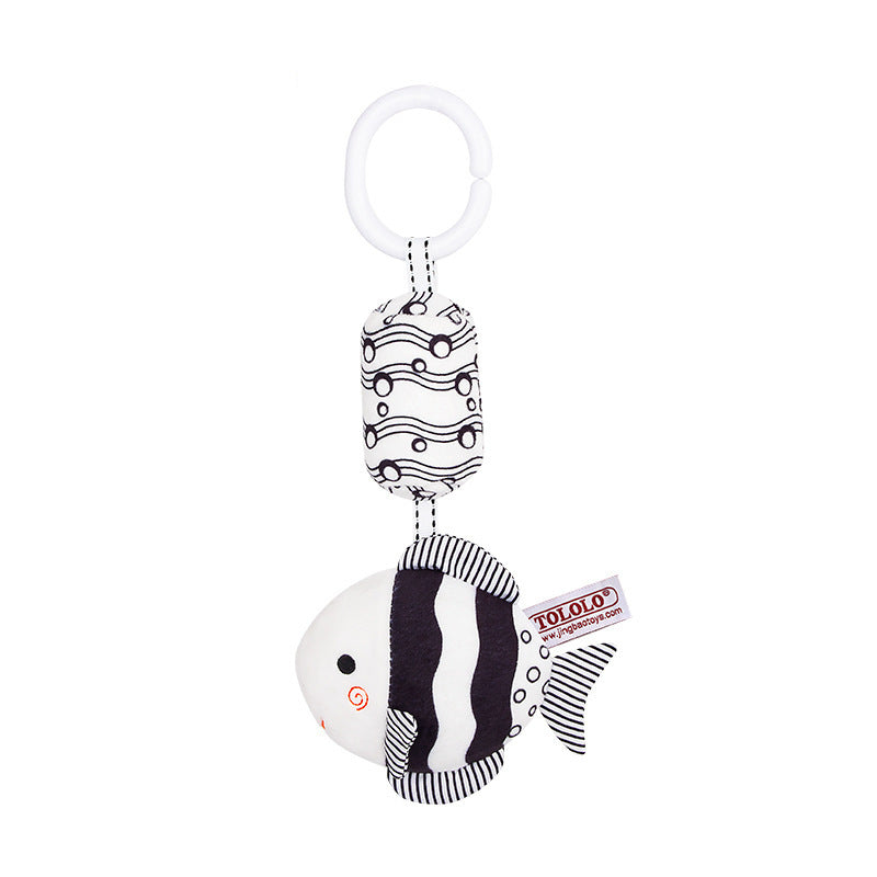 Newborn Early Education Toys Visually Inspire Stroller Pendant